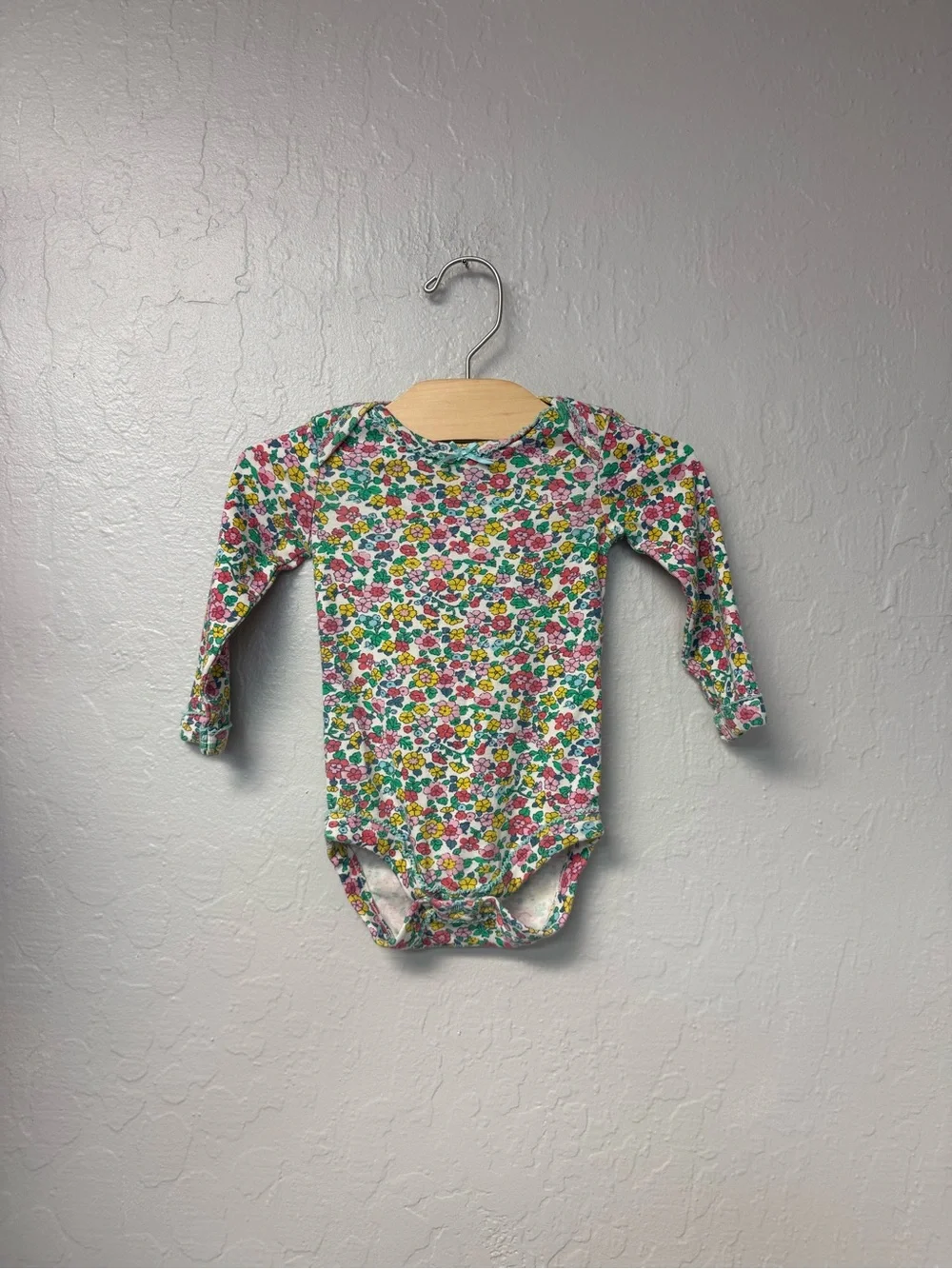 $12‎ ADD ON baby boden colorful floral bodysuit 6-9M hanna andersson zara h&m